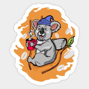 Koala Coffee Sticker